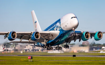 Momentum Brings Hifly A380 to Montreal’s Trudeau International Airport