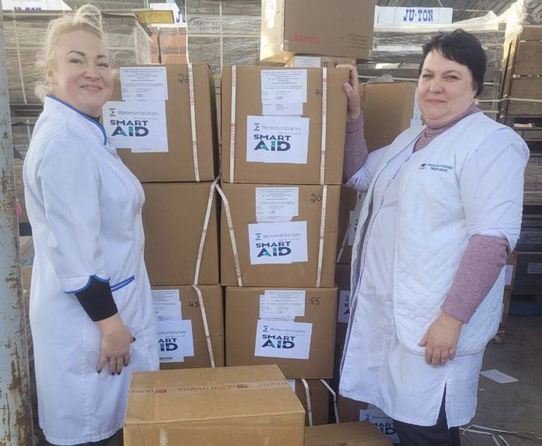 Momentum Solutions Donates $1.5M of Medicines to Ukrainian Hospitals