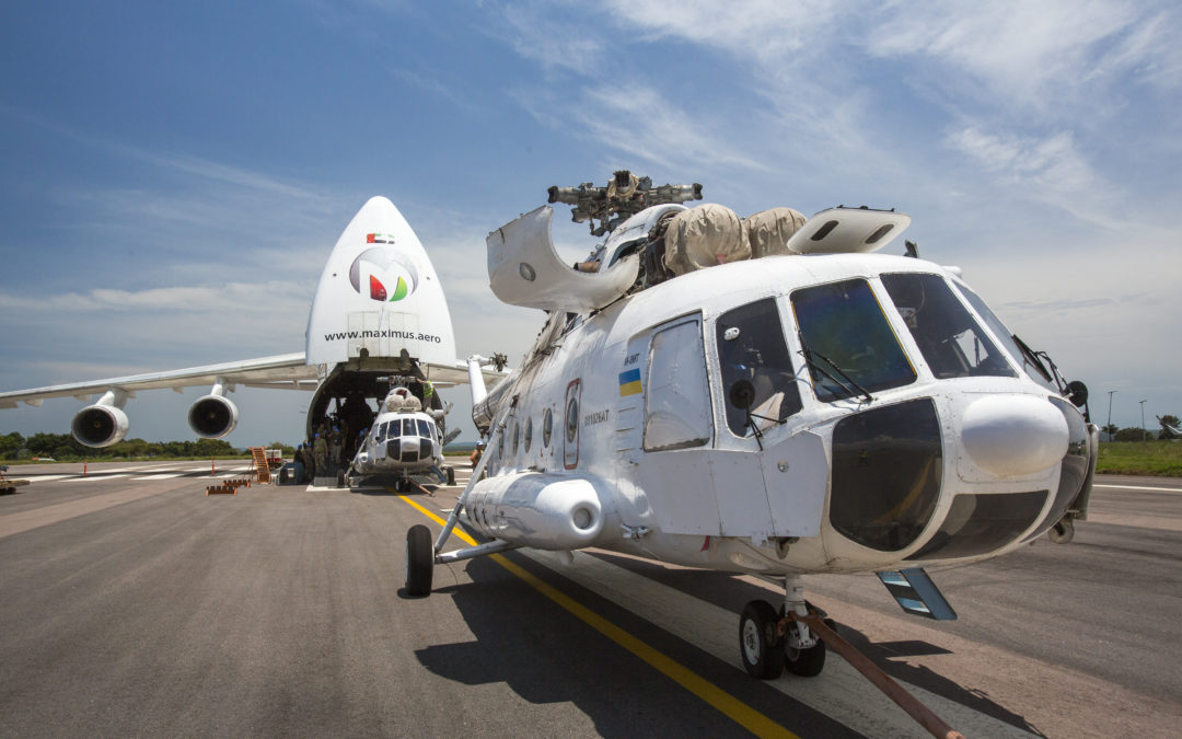 Momentum Repatriates UN Ukrainian Contingent Helicopters