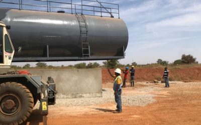 Momentum Achieves Substantially Complete for USAF Fuel System at Air Base 101, Niamey, Niger.