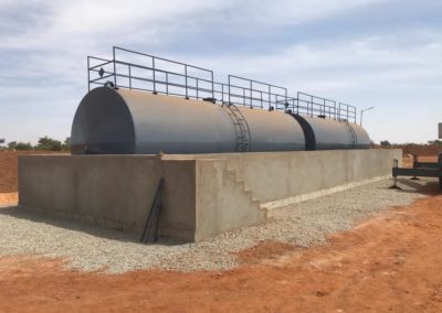 Momentum delivers 30,000 gallon aviation fuel system - delivered early for the US Air Force, Air Base 101, Niamey, Niger